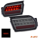 Smoked LED Rear Fog Brake Tail Lights for TOYOTA LANDCRUISER Prado 150 Series FJ150 LC150 2009 - 2017 - Mars Performance